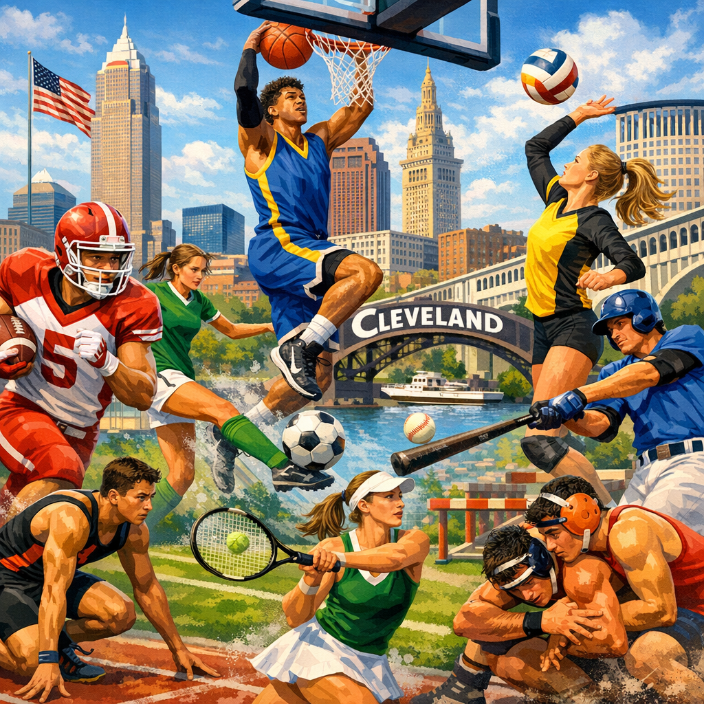 Cleveland’s Sports Scene: A Thriving Community from High School to the Pros