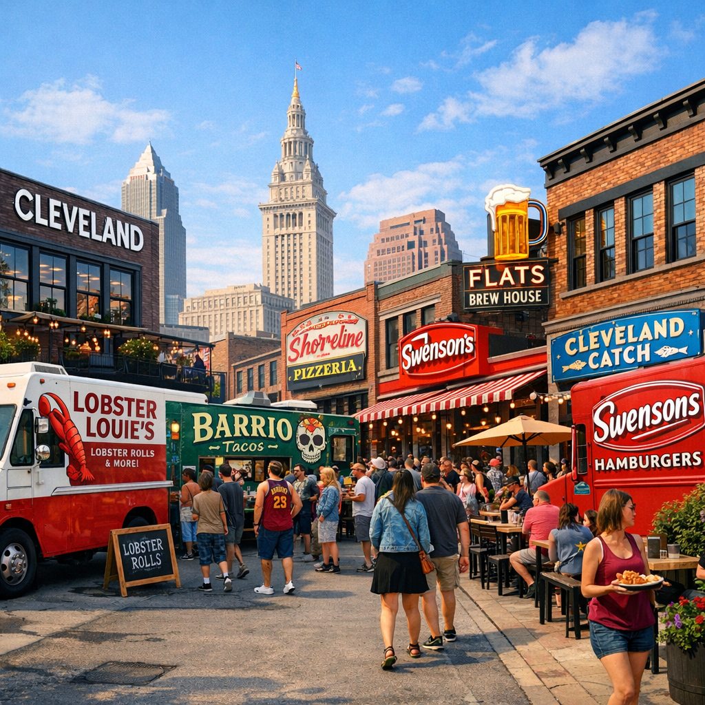 Cleveland’s Culinary Scene: New Openings and Food Truck Favorites