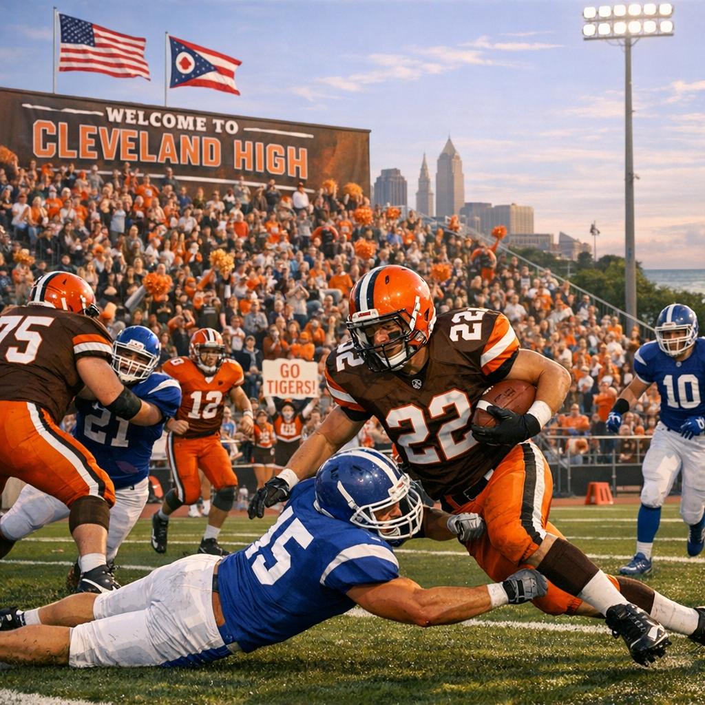 Cleveland’s Football Scene: From High School Gridirons to the Browns’ Season Kickoff