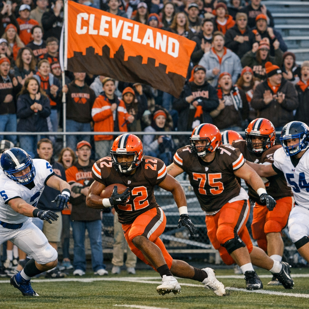 Cleveland’s Football Scene: From High School Gridirons to the Browns’ Preseason